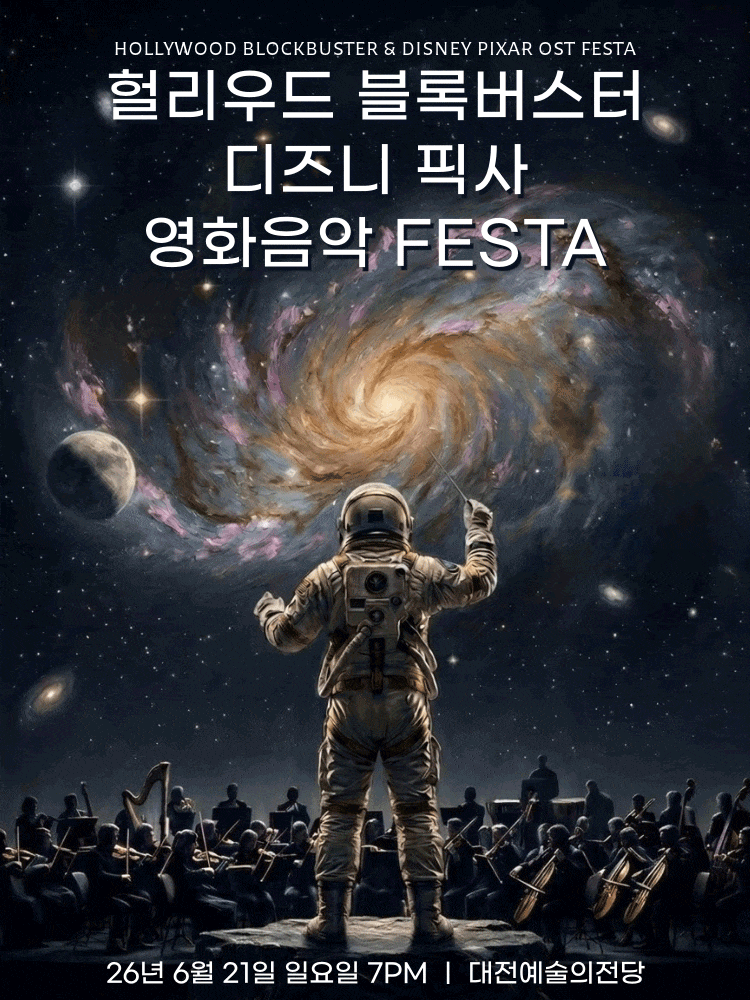 [대전] 헐리우드 블록버스터 & 디즈니 픽사 OST 오케스트라 콘서트