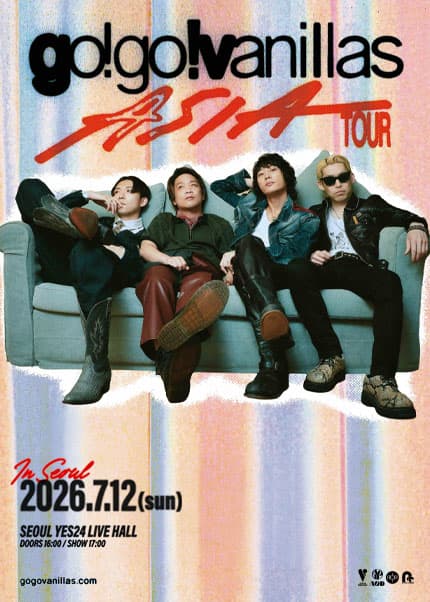 go!go!vanillas ASIA TOUR (고고바닐라즈 아시아 투어) [서울]
