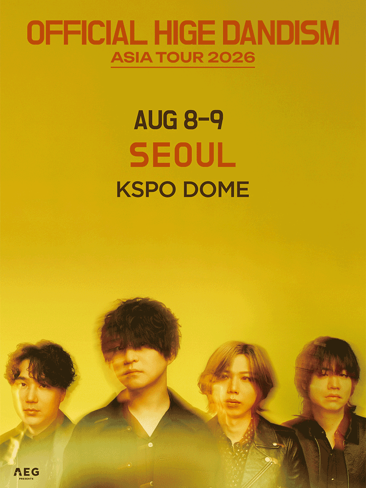 오피셜히게단디즘 아시아 투어 in SEOUL