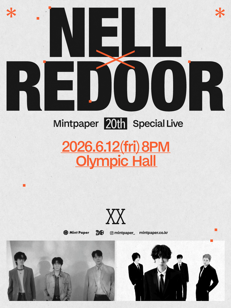 NELL X REDOOR: MINTPAPER 20th SPECIAL LIVE