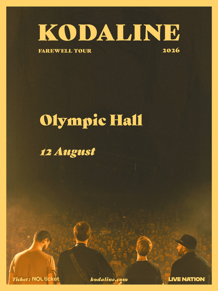 코다라인 내한공연 Kodaline Farewell Tour